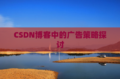 CSDN博客中的广告策略探讨